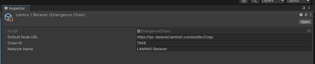How to use Emergence with Lamina1 | Emergence Docs