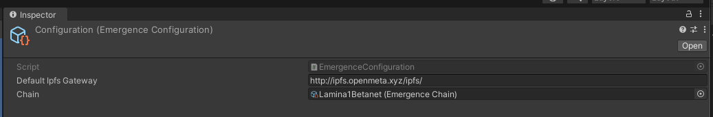 How to use Emergence with Lamina1 | Emergence Docs